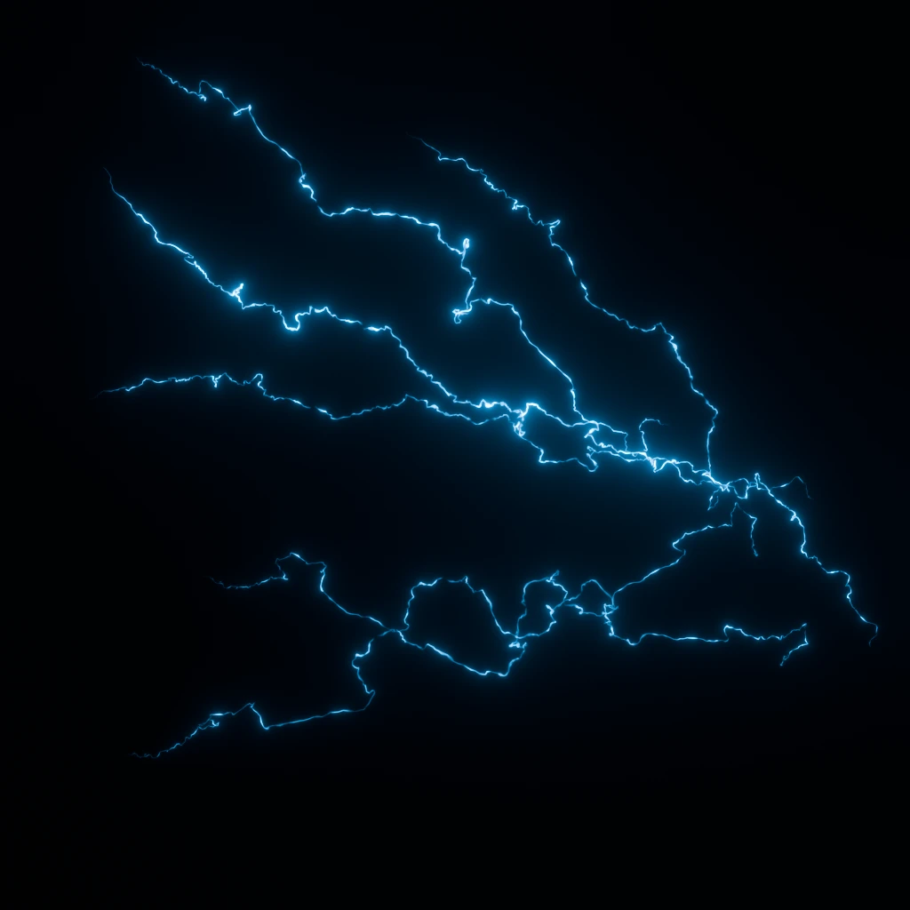 Thor Lightning Energy Arc (Slomo) 12 - Front - Preview